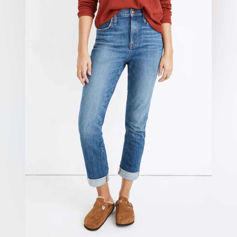 Madewell The High-Rise Slim Boyjean Size 23P
